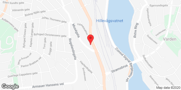 Kart Aleris Colosseum-Stavanger